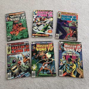 Master of Kun Fu Comics 6 Total